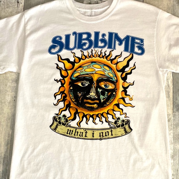 Sublime rock band What I Got White T Shirt Size M - Picture 3 of 8